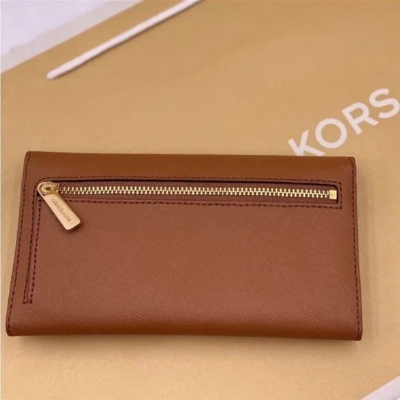 Michael Kors Trifold Wallet Luggage - Picture 6 of 10